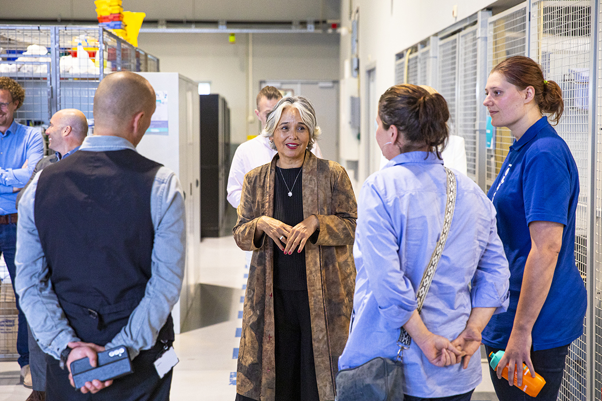 Wethouder gesprek met Werkse! medewerkers